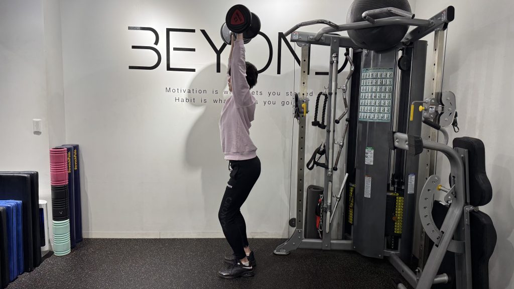 NGショルダープレス