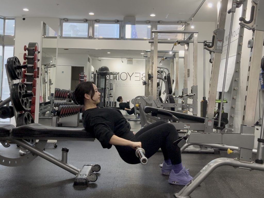 ヒップスラスト セットポジション