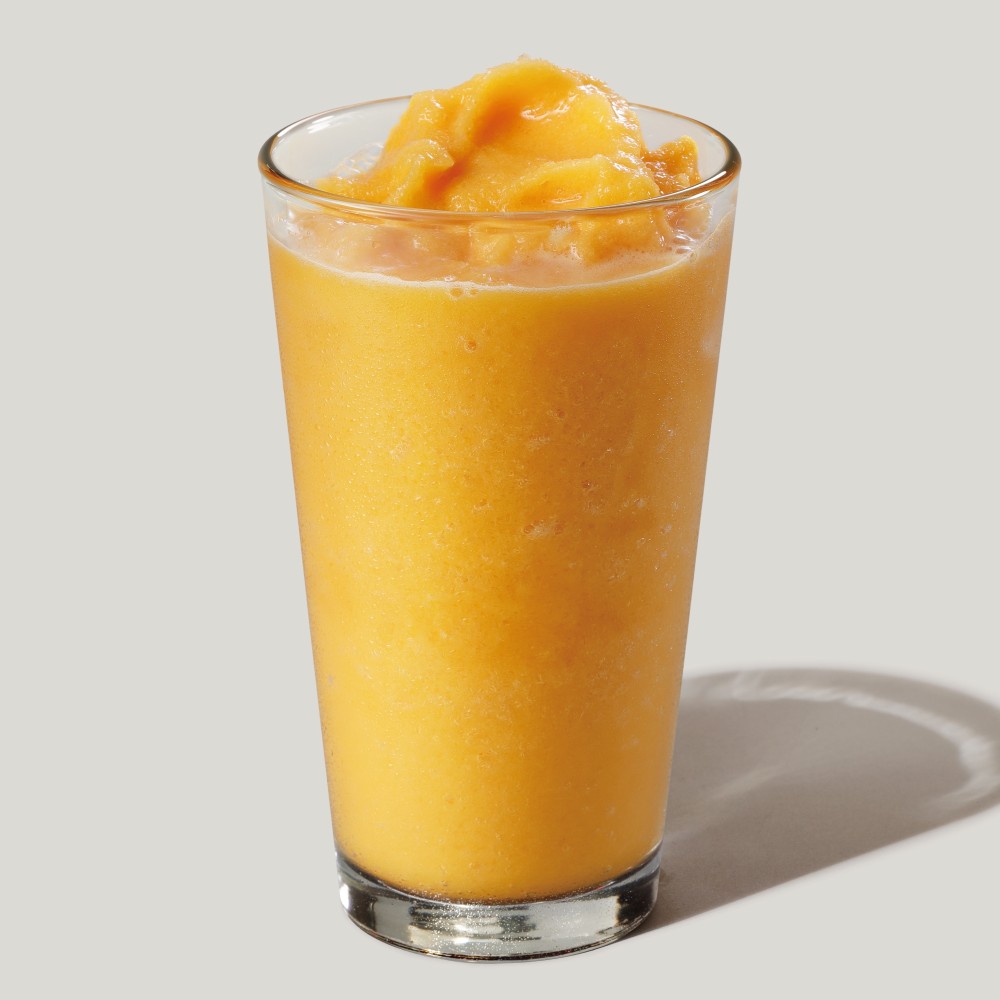 スタバ　スターバックス　マンゴーパッションティーフラペチーノ