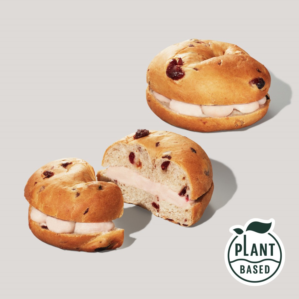 ストロベリー&クランベリー ベーグルサンド　スタバ　スターバックス